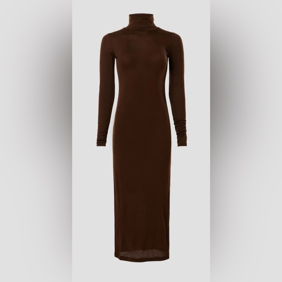 Ralph Lauren Brown Long Sleeve Sweater Dress - Picture 3 of 11